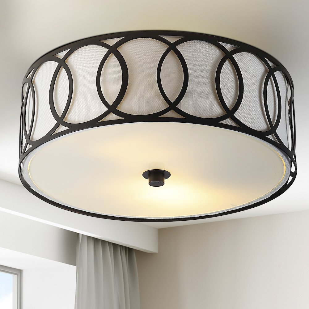 Aria Metal Led Flush Mount