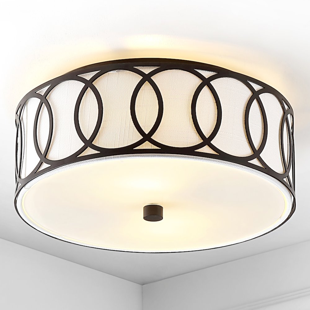 Aria Metal Led Flush Mount