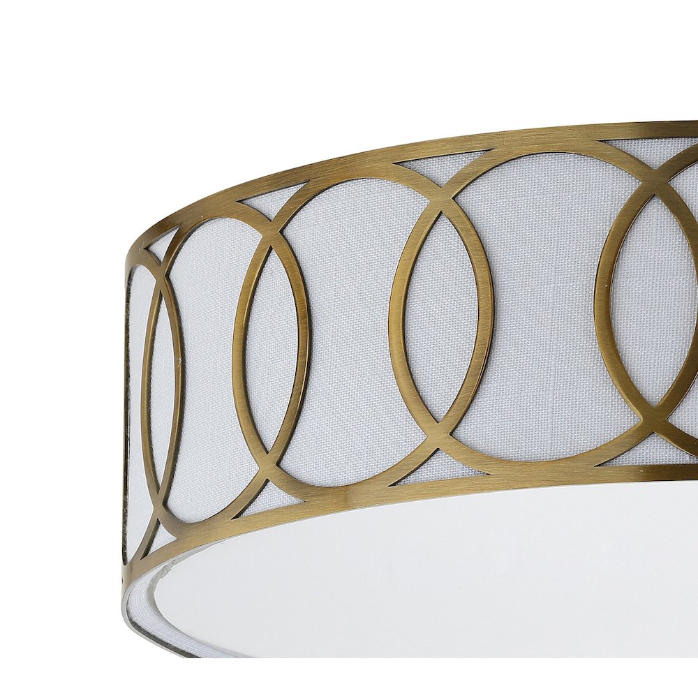 Aria Metal Led Flush Mount