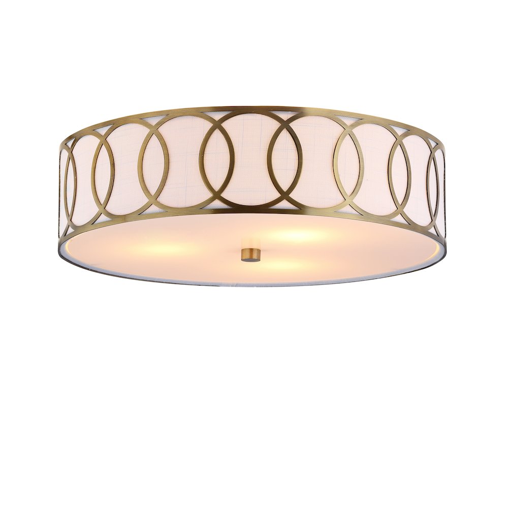 Aria Metal Led Flush Mount