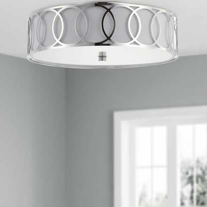Aria Metal Led Flush Mount