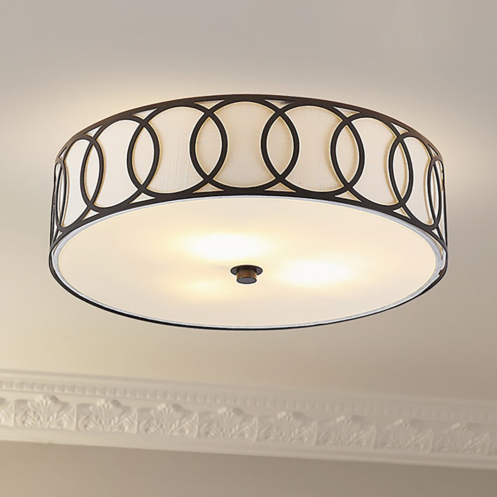 Aria Metal Led Flush Mount