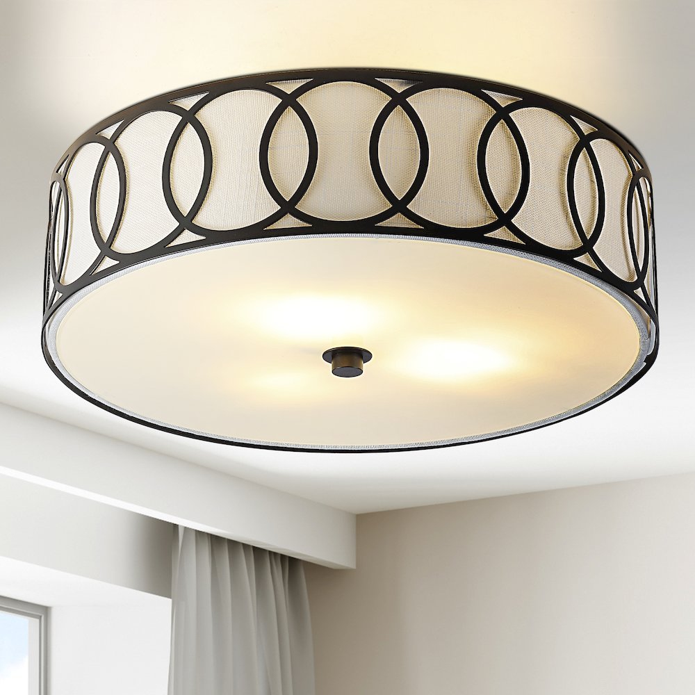 Aria Metal Led Flush Mount