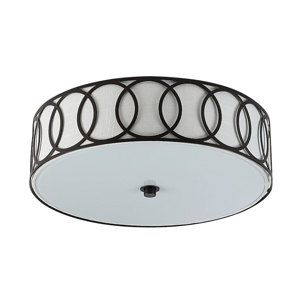 Aria Metal Led Flush Mount