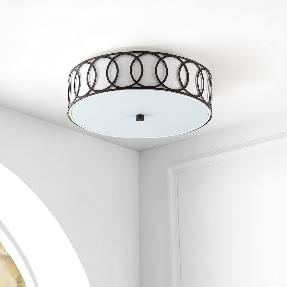 Aria Metal Led Flush Mount