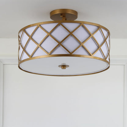 Elizabeth Metal Led Flush Mount
