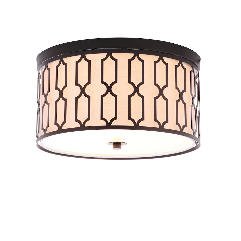 Link Metal Led Flush Mount