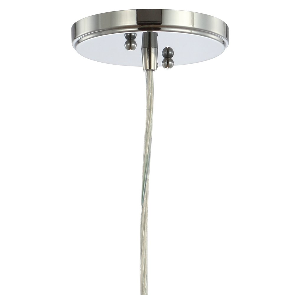 Goldwater Adjustable Drop Metal/Glass Led Pendant