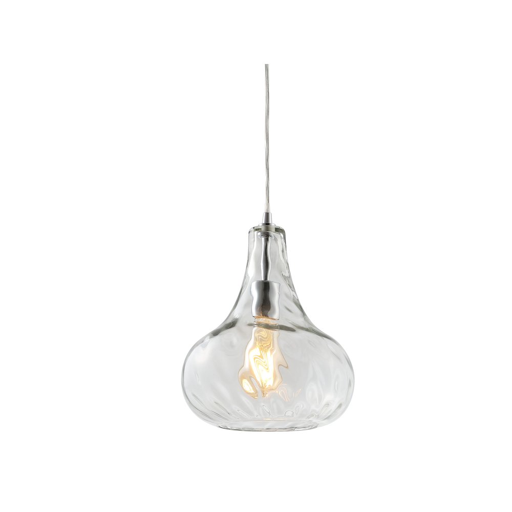 Ferano Adjustable Metal/Glass Led Pendant
