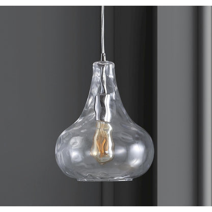 Ferano Adjustable Metal/Glass Led Pendant