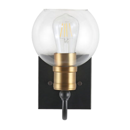 Marais Iron/Glass Rustic Vintage Led Vanity Light