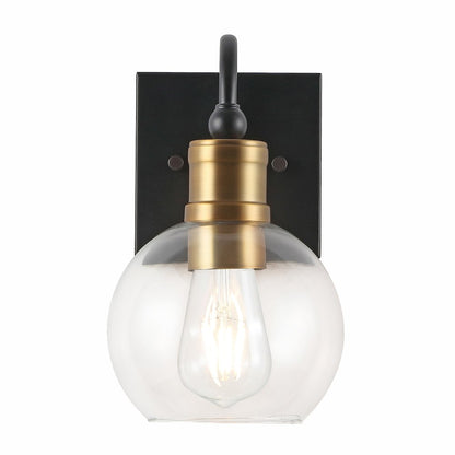 Marais Iron/Glass Rustic Vintage Led Vanity Light