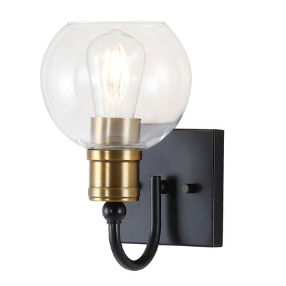 Marais Iron/Glass Rustic Vintage Led Vanity Light