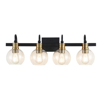 Marais Iron/Glass Rustic Vintage Led Vanity Light