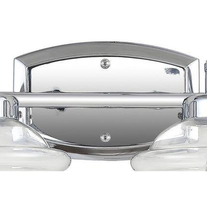 Orleans Iron/Glass Schoolhouse Led Vanity Light