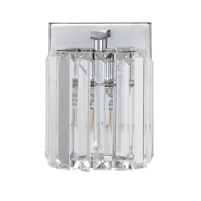 Coco Prism Vintage Metal/Glass Classic Glam Led Vanity Light