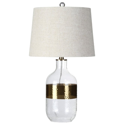 Stevens Glass Led Table Lamp