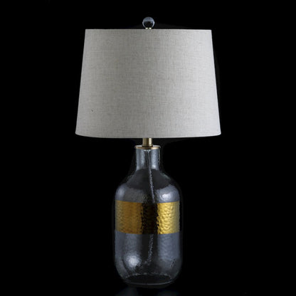 Stevens Glass Led Table Lamp