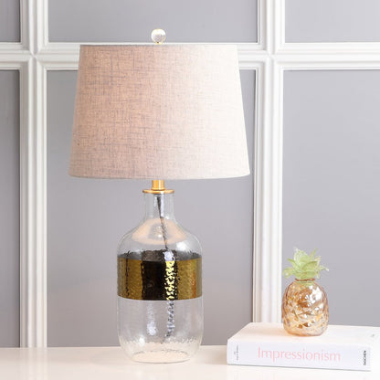 Stevens Glass Led Table Lamp