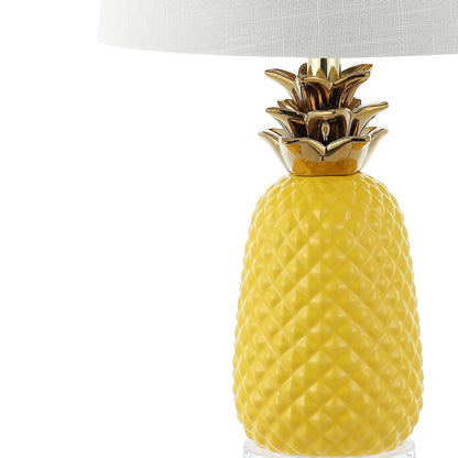 Pineapple Ceramic Led Table Lamp