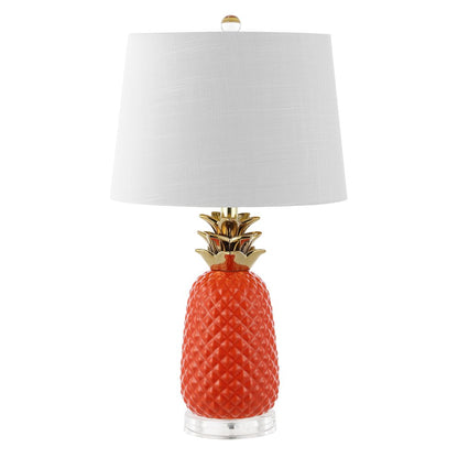 Pineapple Ceramic Led Table Lamp