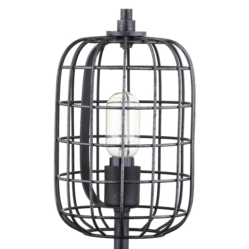 Odette Industrial Metal Table Lamp