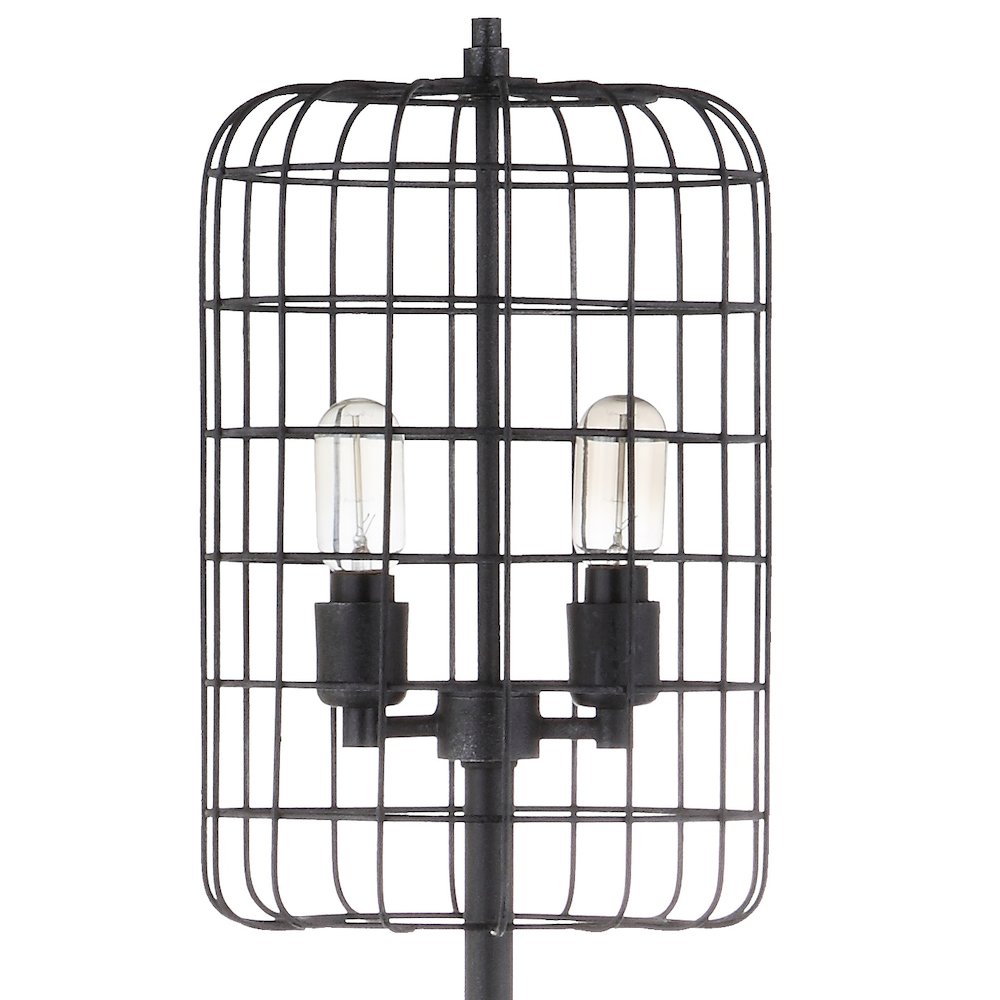 Odette Industrial Metal Floor Lamp