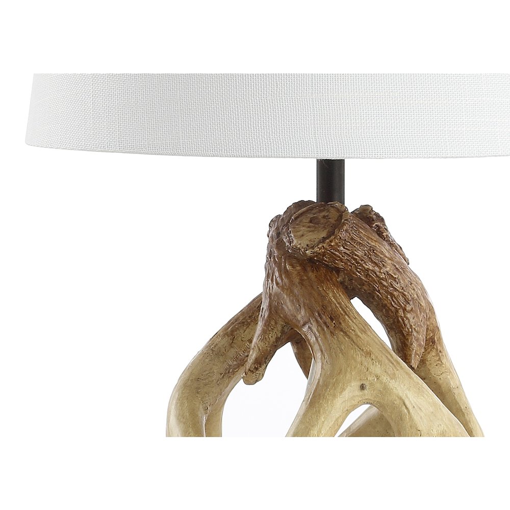 Vermont Antler Resin Led Table Lamp
