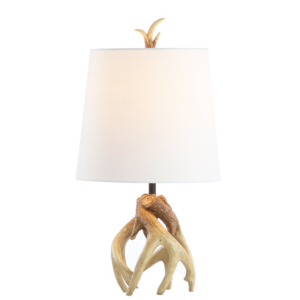 Vermont Antler Resin Led Table Lamp