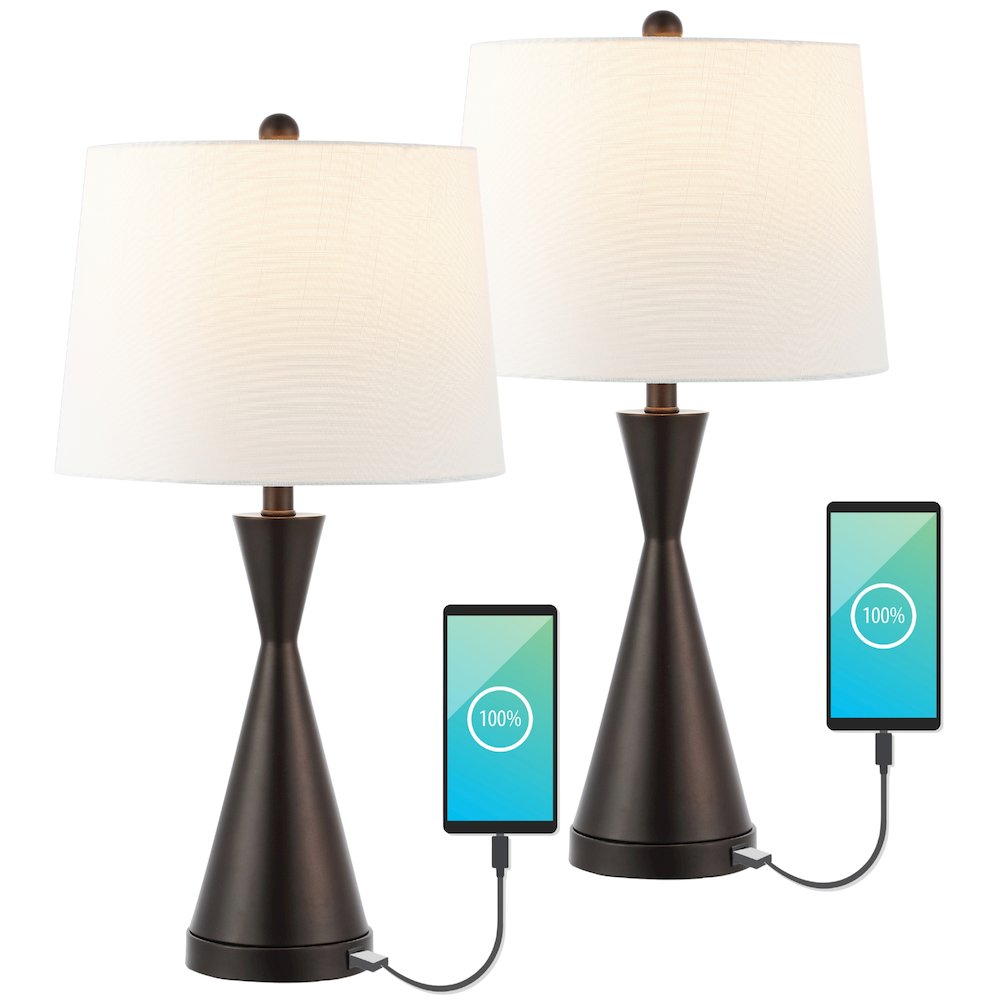 Colton Classic French Country Iron Led Table Lamp