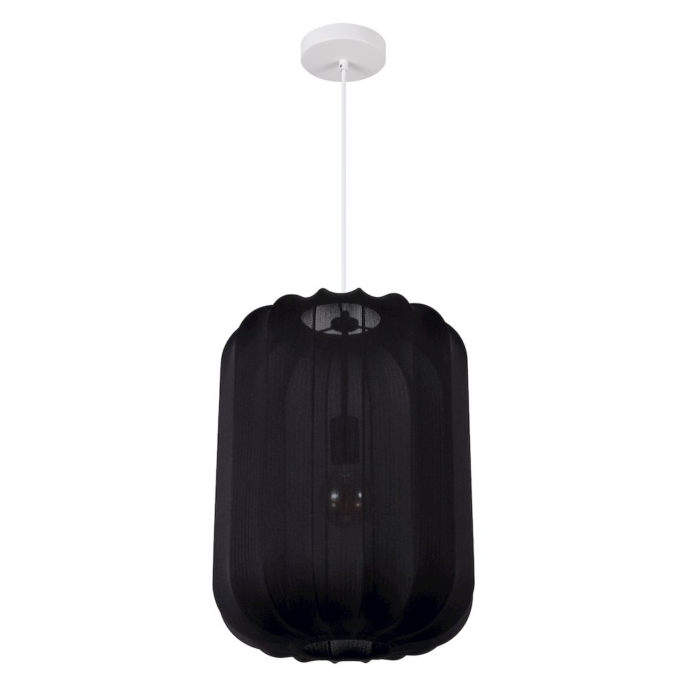 Aurelia Scandinavian Adjustable Lantern Metal Ribbed Cocoon Capsule LED Pendant