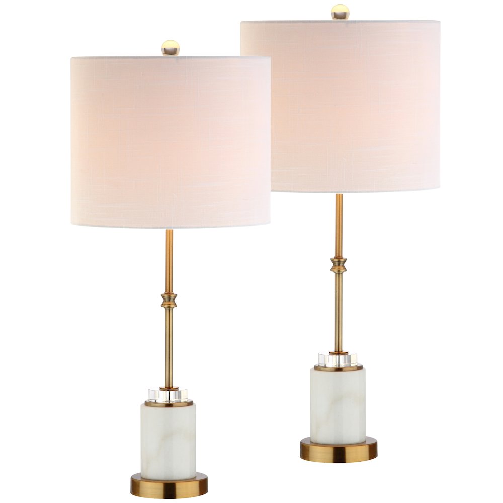 Harper Marblecrystal Led Table Lamp (Set Of 2)