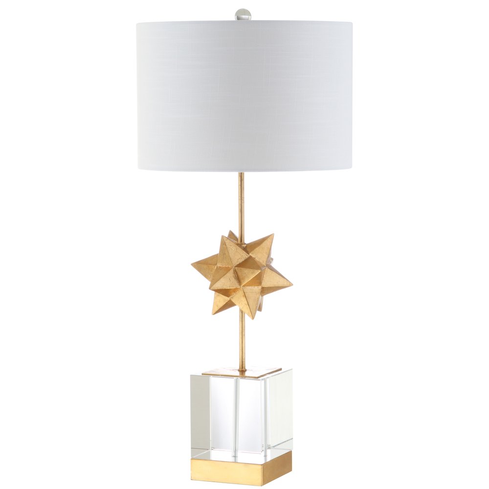 Estelle Led Metal/Crystal Table Lamp
