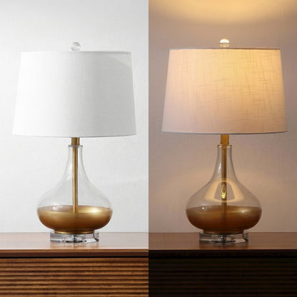 West Glass Led Table Lamp