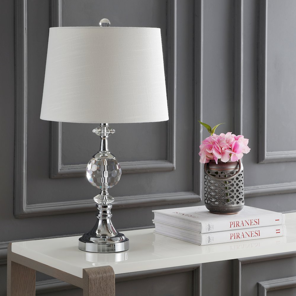Channing Led Crystal/Metal Table Lamp