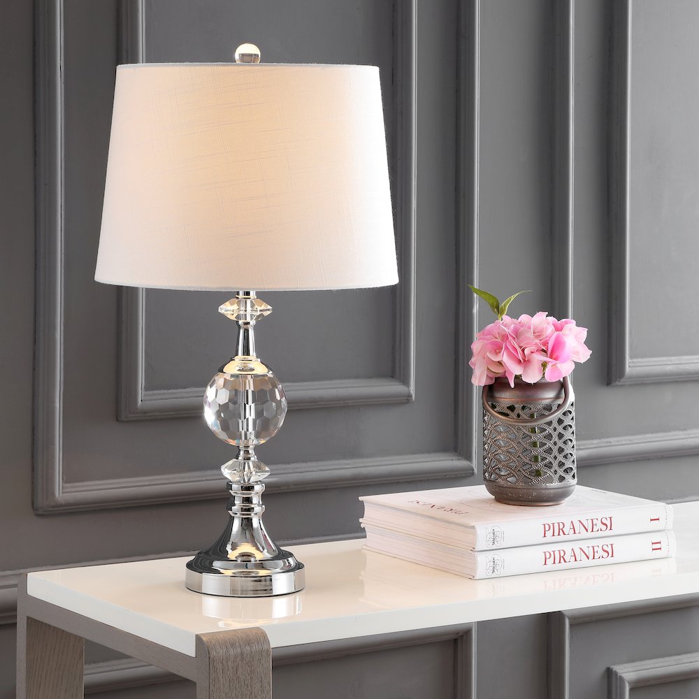 Channing Led Crystal/Metal Table Lamp