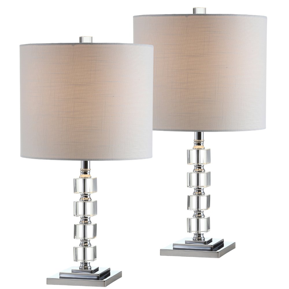 Barnard Led Crystal/Metal Table Lamp (Set Of 2)