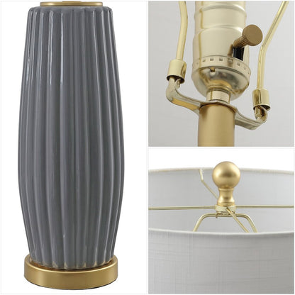 Roman Ceramic Led Table Lamp