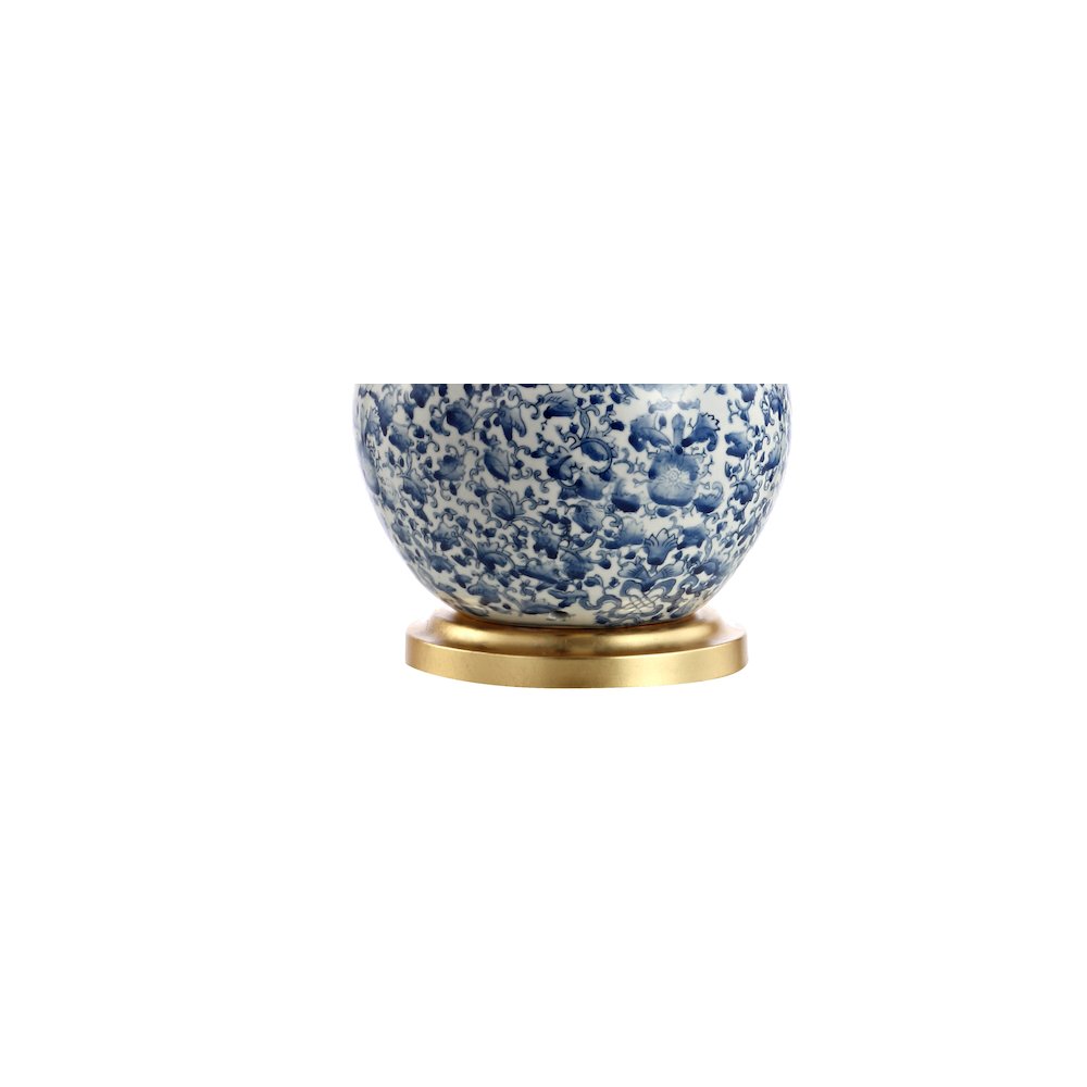 Chinois Ceramiciron Classic Cottage Led Table Lamp