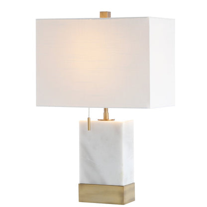 Trevor Marbleiron Gold Modern Console Led Table Lamp