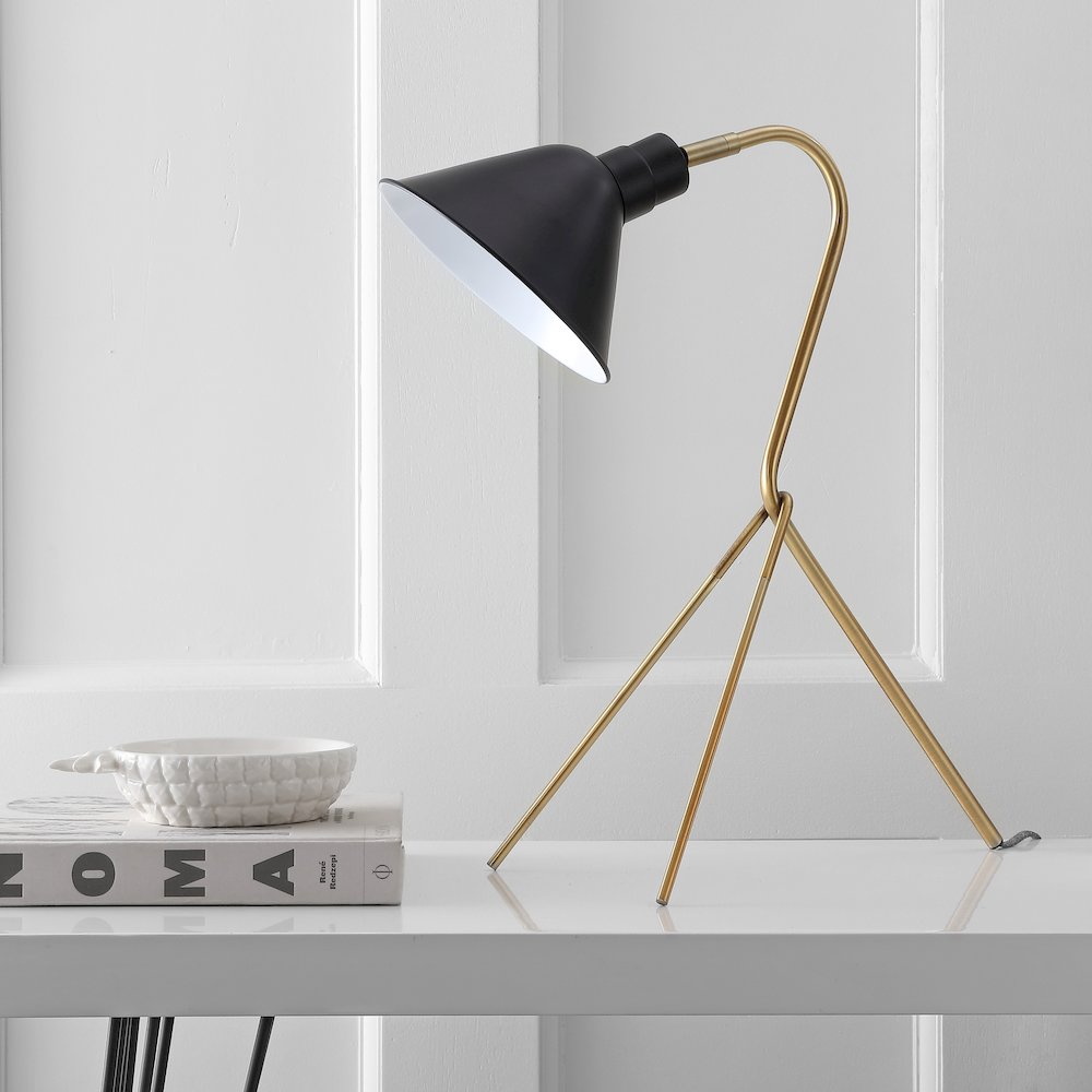 Mae Brass Led Task Lamp