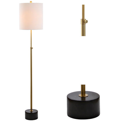 Crosby Adjustable Height Metal Led Floor Lamp