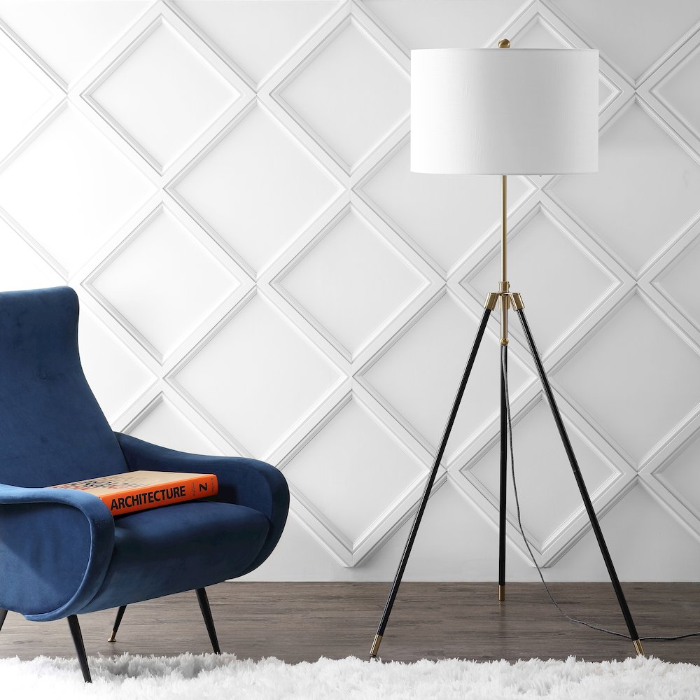 Lucius Adjustable Metal Led Floor Lamp