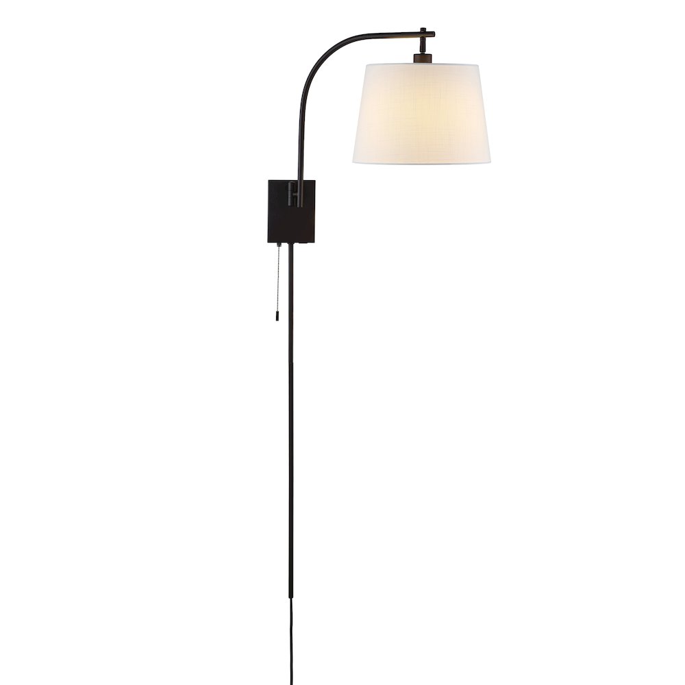 Plug-In Or Hardwired Iron Led Gooseneck Swing Arm Wall Sconce