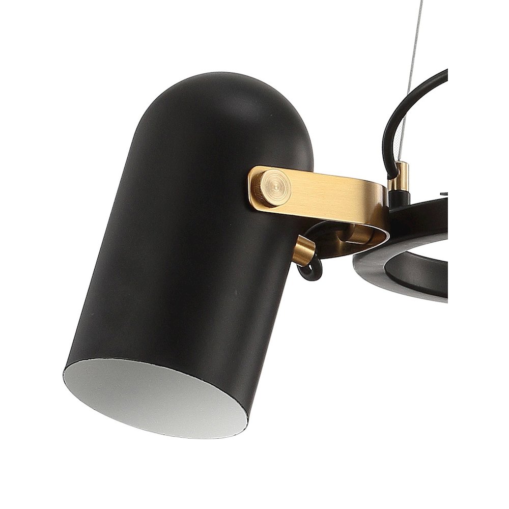 Eugenio Adjustable Metal Led Chandelier