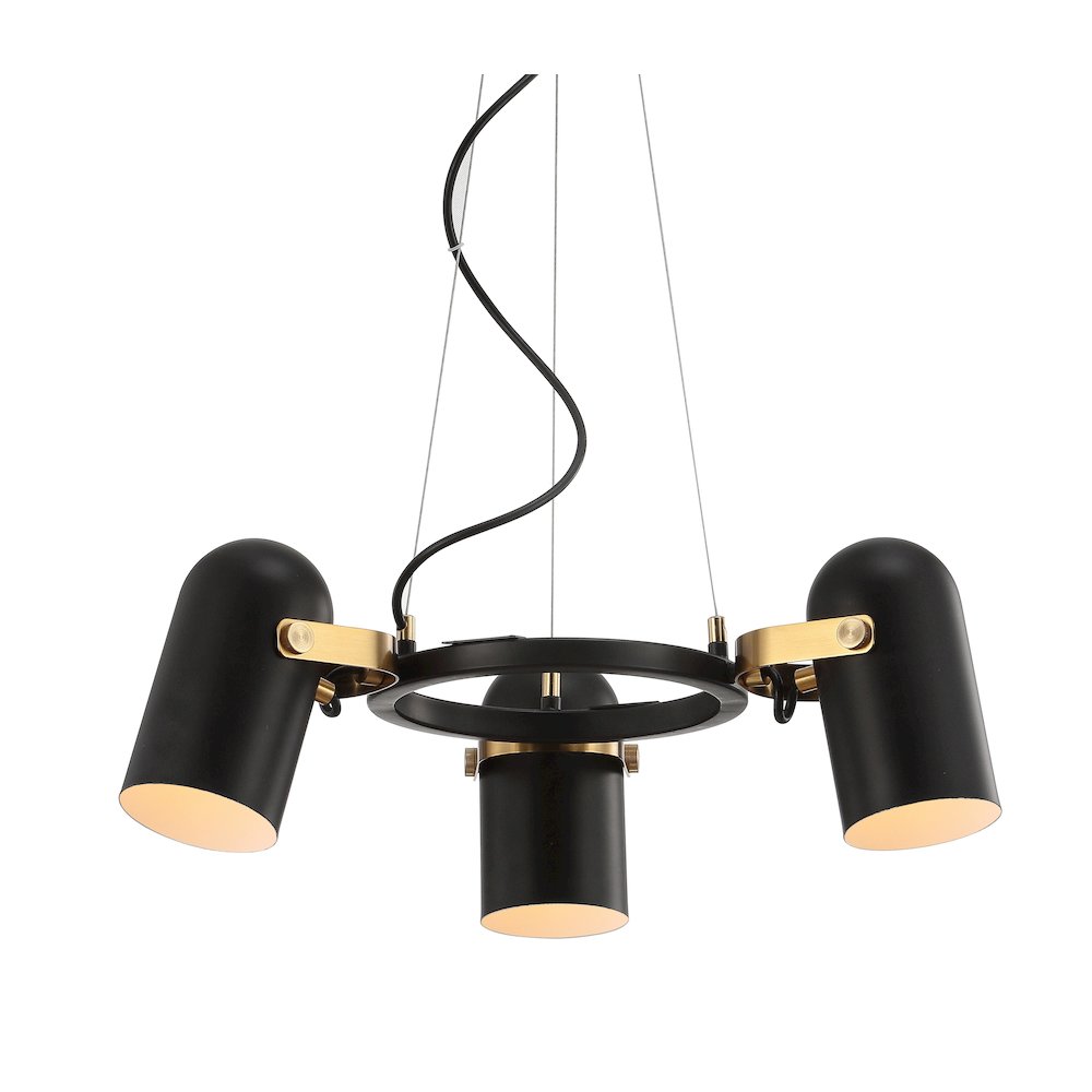Eugenio Adjustable Metal Led Chandelier