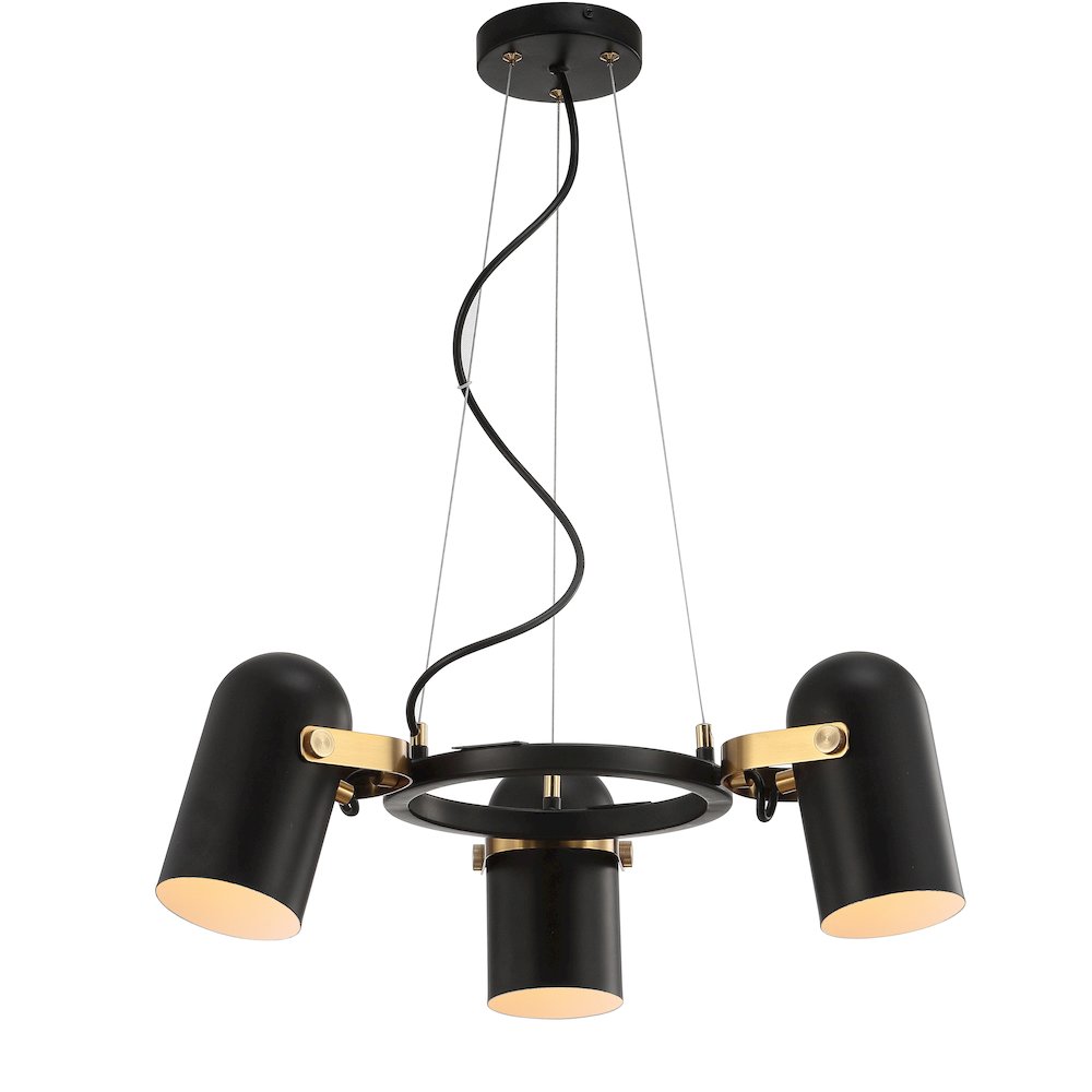 Eugenio Adjustable Metal Led Chandelier