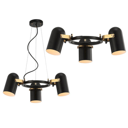 Eugenio Adjustable Metal Led Chandelier