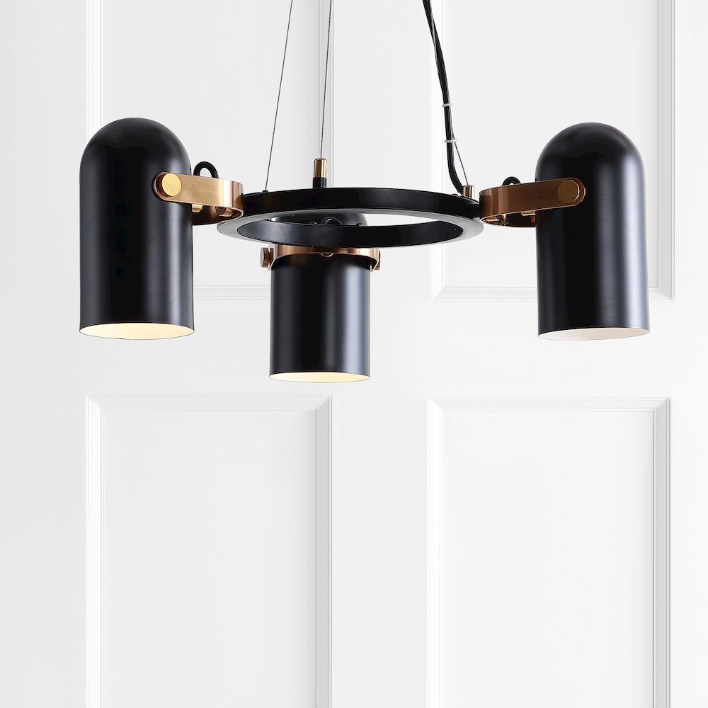 Eugenio Adjustable Metal Led Chandelier