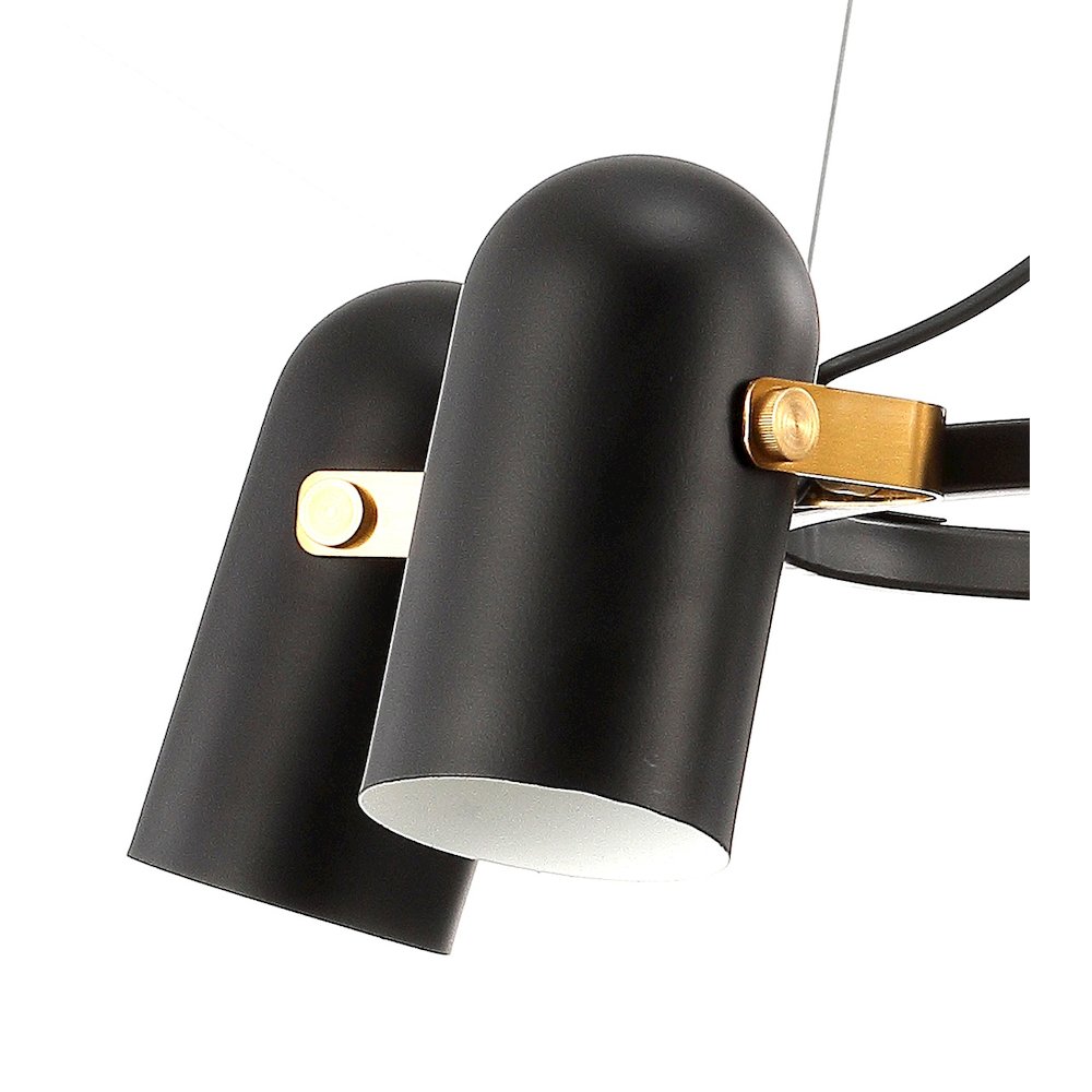 Eugenio Adjustable Metal Led Chandelier